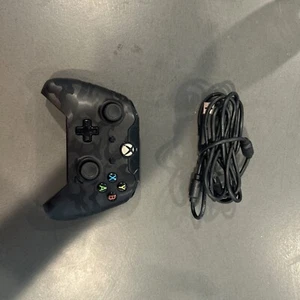 PDP Stealth Series Wired Controller - Black Camo Parts Only - Picture 1 of 4