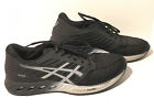 ASICS Women's FuzeX Rush Adapt Running Shoe, Black/White/Dark Grey, 8 1/2 US
