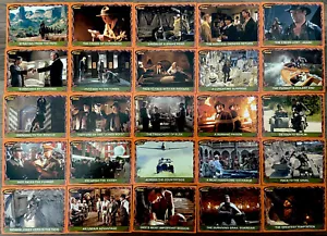 Indiana Jones™ TRADING CARDS Series The Last Crusade TOPPS Set da Collezione - Foto 1 di 7