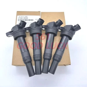 4Pcs Ignition Coils For 2001-2017 Hyundai Elantra Kia Soul Forte 27300-2E000 - Picture 1 of 7