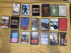 Rush - 20 X Cassette Job Lot Vgc/ex 2112 Chronicles Hemispheres Presto - Picture 1 of 5