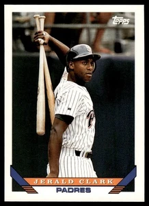 1993 Topps Jerald Clark San Diego Padres #194 - Picture 1 of 2