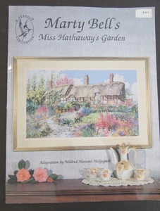 Pegasus Kreuzstich-Set MISS HATHAWAY'S GARDEN von Marty Bell STARTED - Bild 1 von 10