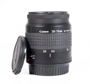 Lente de fotograma completo Canon EF 38-76 mm f/4,5-5,6 + tapas delanteras y traseras - Imagen 1 de 4