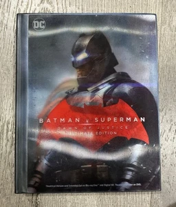 Batman v Superman Dawn of Justice Ultimate Edition - Lenticular Cover - Blu-Ray - Picture 1 of 6