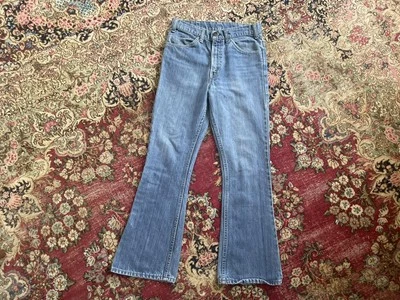 Authentic Vintage 1970’s Levis Bell Bottom Jeans Orange Tab XS Petite - Image 1 of 4