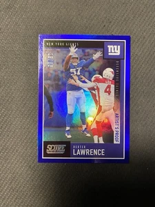 Dexter Lawrence 2020 Score Artists Proof Blue Foil SSP /35 - Bild 1 von 2