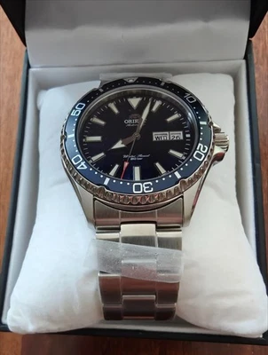 Relógio masculino Orient Kamasu Mako III azul - RA-AA0002L19B - Relógio de mergulho - Imagem 1 de 4