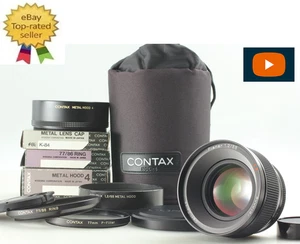 Free Ship【MINT】CONTAX Carl Zeiss Planar 55mm F1.2 Lens MMG 100 Jahre from JAPAN - Picture 1 of 12