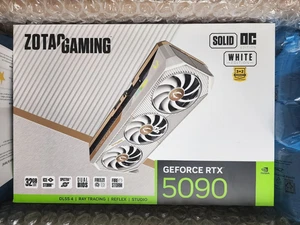 Zotac GeForce RTX 5090 Solid OC 32GB GDDR7 Graphic Card White - Next Day Deliv ✅ - Picture 1 of 2