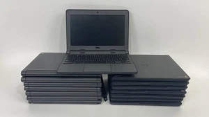 Lot of 15 Dell Chromebook 3120 11.6" Celeron N2840 2.1GHz 4GB-RAM 16GB-SSD 2 - Picture 1 of 18