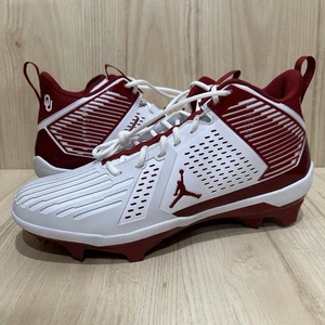 Nike Air Jordan Force Savage Pro 3 PE "Oklahoma Sooners" FJ4962-106 Size 15 NEW - Picture 1 of 8