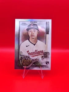 2022 Topps Allen & Ginter Chrome - Steven Kwan #228 Refractor (RC) Guardians - Picture 1 of 2