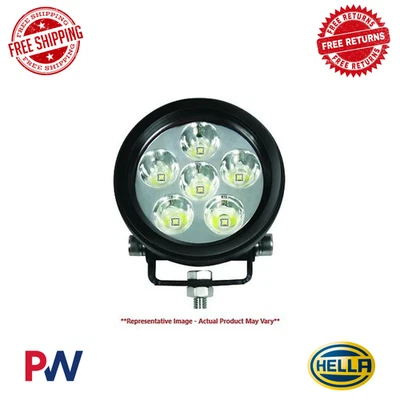 Hella ValueFit 90mm Spot Light - 6 High intensity LEDs - Spot Beam Flush - Image 1 of 3