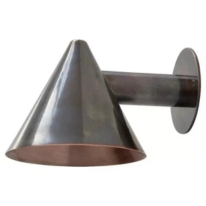 1 Light Cone Handmade Vintage Wall Mid Century Modern Sputnik - Picture 1 of 5