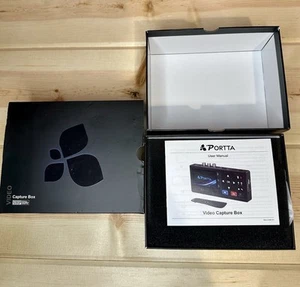 PORTTA Capture Box VHS to Digital Converter Video to Digital Recorder Remote - Afbeelding 1 van 4