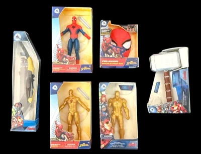 Mini Marcas Zuru Disney 1 Spider Man Iron Man Hammer Avengers Lote de 6 Foto 1 de 4