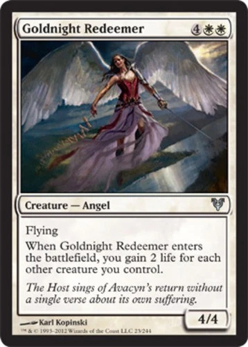 Goldnight Redeemer - Avacyn Restored #23/244 MTG Magic The Gathering - Image 1 of 1