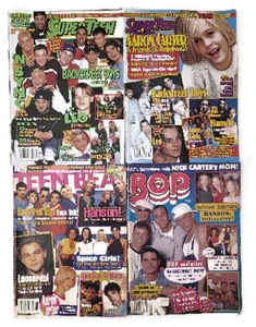 LOT OF 9 BACKSTREET BOYS ASST MAGAZINES & POSTERS 98 TO 99 & 3 OTHER TEEN MAGS - Picture 1 of 4