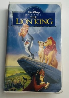 Lion King vhs Masterpiece Collection 2977 - Image 1 of 2