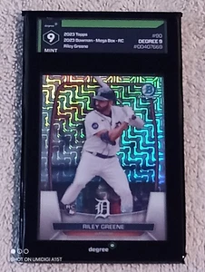 2023 Bowman Chrome Mega Box #90 Riley Greene RC Mojo Mint 9 - Picture 1 of 2