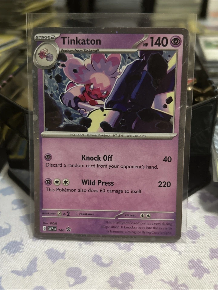 Tinkaton (Cosmo Holo) SVP 140 - Sv: Scarlet & Violet Promo Cards (NM) - Image 1 of 1