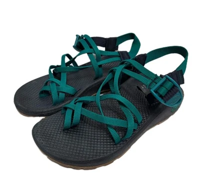 Босоножки Chaco ZX2 Cloud женские размер 8 туфли с ремешками туристические спортивные водно-зеленые - Изображение 1 из 4