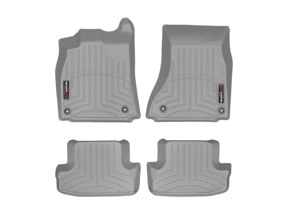 WeatherTech Floorliner для 2008-2017 Audi A5 - 1-й и 2-й ряд, серый - Изображение 1 из 4