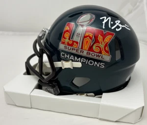 Mini casco firmato Nick Sirianni Philadelphia Eagles Super Bowl LIX PSA 160 - Foto 1 di 7