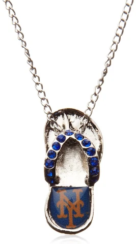 New York Mets Flip Flop Necklace Cover