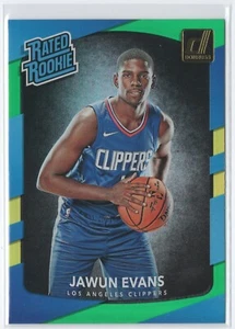 2017-18 Donruss Rated Rookies Holo Green and Yellow Laser #162 - Jawun Evans - L - Bild 1 von 1