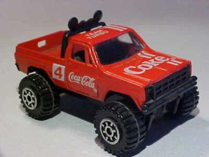 3 pollici Chevrolet Pickup Truck 1988 Hartoy Coca-Cola 1/64 pressofuso come nuovo sciolto - Foto 1 di 5
