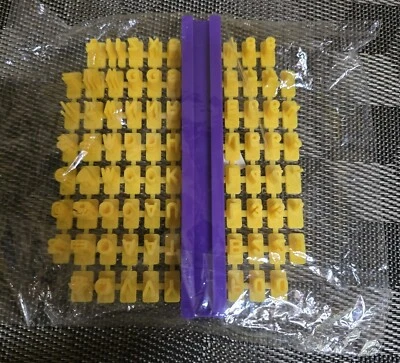 Prensa de galletas/galletas número letra del alfabeto cortador de sellos grabadora Foto 1 de 3