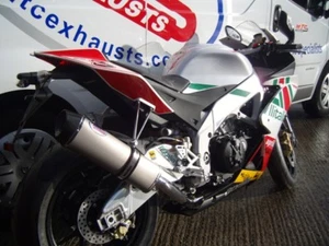Aprilia RSV4 2009 - 2015 Titanium Performance Motorbike Exhaust Muffler Pipe Can - Picture 1 of 21