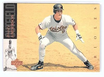1994 Upper Deck #63 Brady Anderson. Baltimore Orioles Baseball MLB  - Image 1 of 2