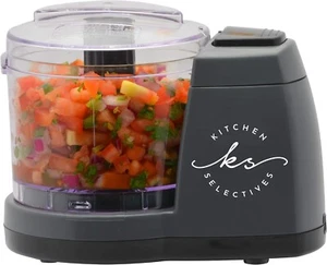 Mini Tritatutto Selettivo Cucina Grigio 1,5 Tazze Nuovo Con Scatola - Foto 1 di 3