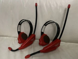 RARE Vintage Walkie Talkies GADGET RINGO PAVESI SONIC Cuffie giocattolo - Picture 1 of 3
