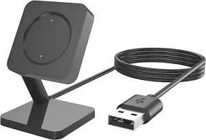 Kabel USB 2.0 100 cm Stacja ładująca do Amazfit GTR 4 3 GTS 4 3 Smartwatch Czarny - Zdjęcie 1 z 6