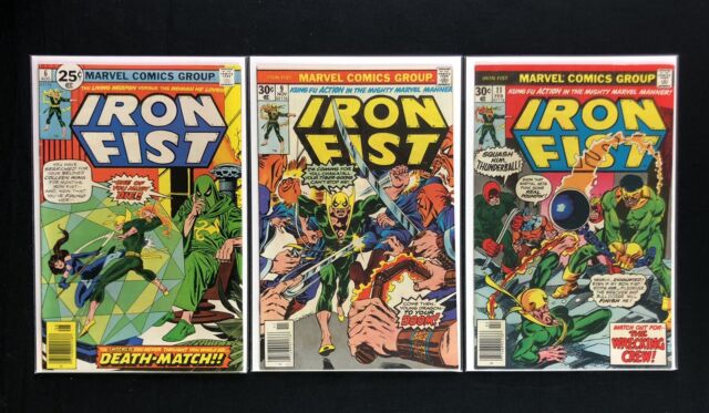 Iron Fist #14 (Marvel, 8/77) CGC 3.0 G/VG (1st appearance SABRETOOTH) KEY