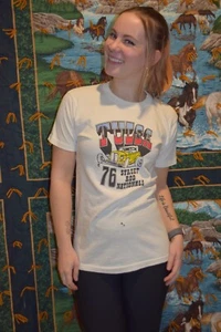 vtg '76 70s Mr Roadster Hollywood California Hot Rod Shop Single Stitch t shirt - Picture 1 of 9