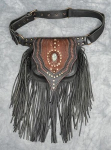 Leder Gürteltasche | Verstellbare Hüfttasche | Leder Utility Pouch - Bild 1 von 11