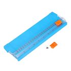 Paper Trimmer, A5 Paper Cutter Slicer Tool with Side Ruler Cutter Head, Sky Blue
