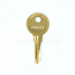 Steelcase FR343 File Cabinet, Desk, Cubicle, Mobile Pedestal Replacement Key - Picture 1 of 1