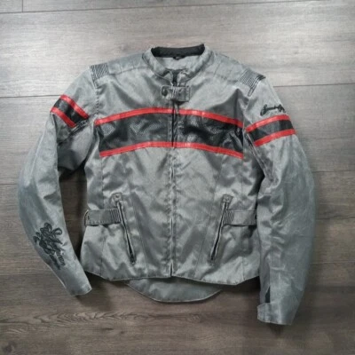 Speed And Strength Motorcycle Jacket Women's Size Medium Gray - Image 1 of 4