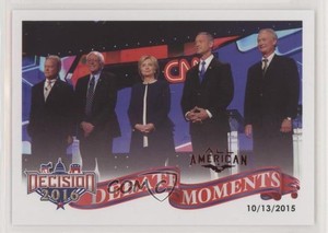 2016 Decision 2016 Debate Moments Red All American CNN Democratic Debate #73 3p2