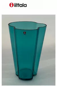 Iittala Alvar Aalto Vase 220 mm/8,66 Zoll meerblau NEU auslaufend in Finnland hergestellt - Bild 1 von 12