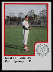 1986 ProCards Miguel Garcia Palm Springs Angels - Picture 1 of 2