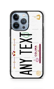 Personalized Mexico Phone Case Colima 23 License Plate tags for IPHONE SAMSUNG - Picture 1 of 11