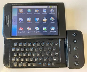 HTC Dream DREA110 (T-Mobile G1) Smartphone - UNLOCKED - QWERTY Swivel Slide RARE - Picture 1 of 10