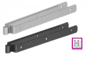 24" (600mm) HEAVY DUTY DOUBLE STRAP GATE HINGE TOP BAND FIELD GATE D1